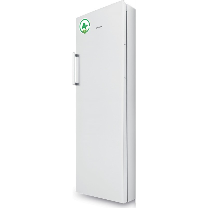 Congélateur Vertical SIMFER FS 8407 ENF A +D Dual Mode ( Réfrigérateur ) No Frost - 8 TIROIRS - 290 Litres - Blanc