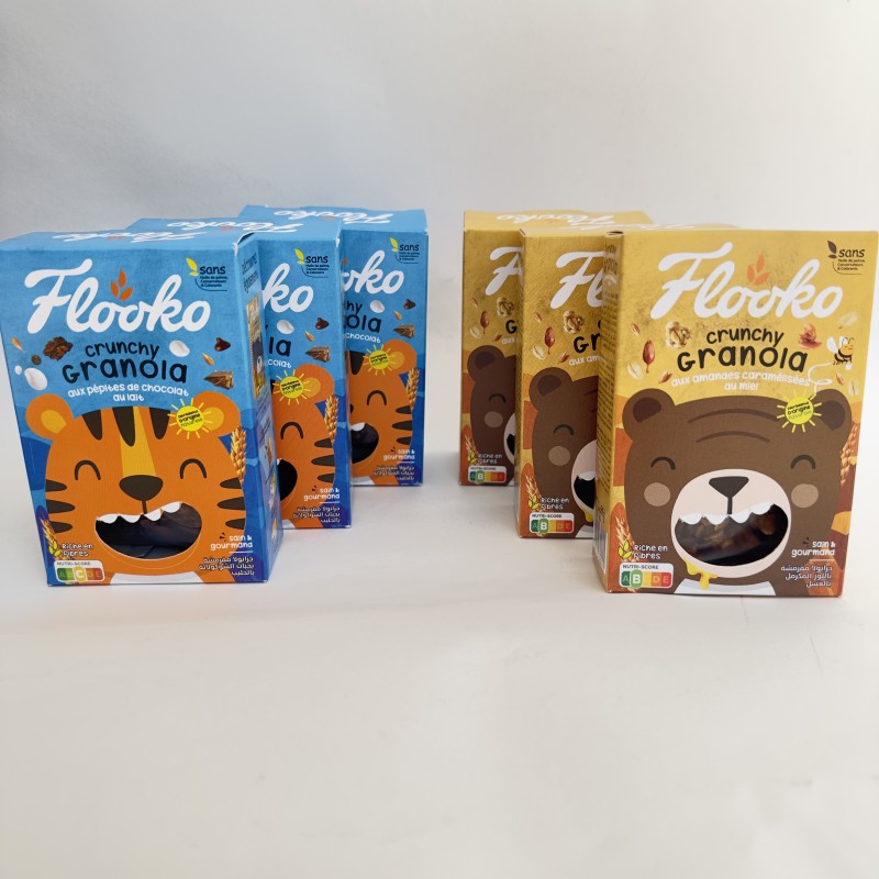 Pack de 6 Crunchy Granola Flooko Pocket 35g