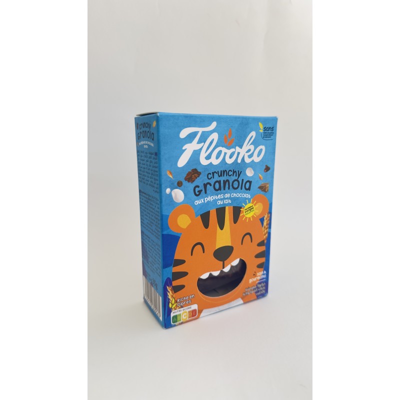 Pack de 6 Crunchy Granola Flooko Pocket 35g