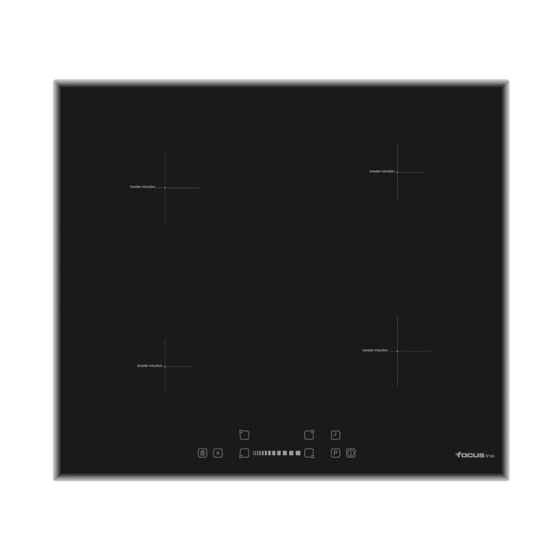 PLAQUE VITRO INDUCTION 60CM FOCUS LINE