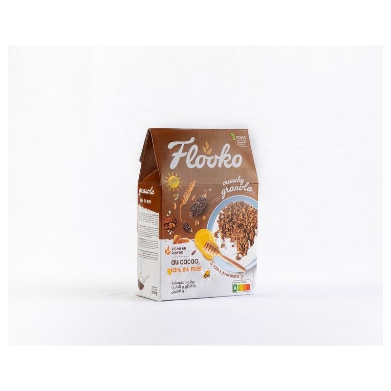 Pack de 4 Flooko crunchy granola