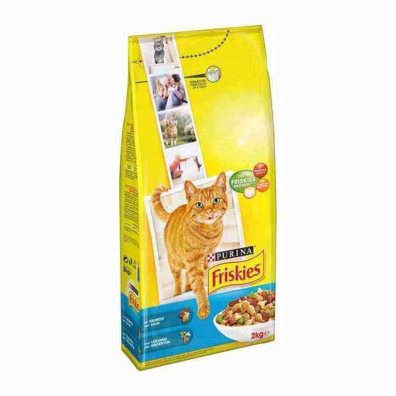 FRISKIES® Adult saumon et Légumes 1.7kg