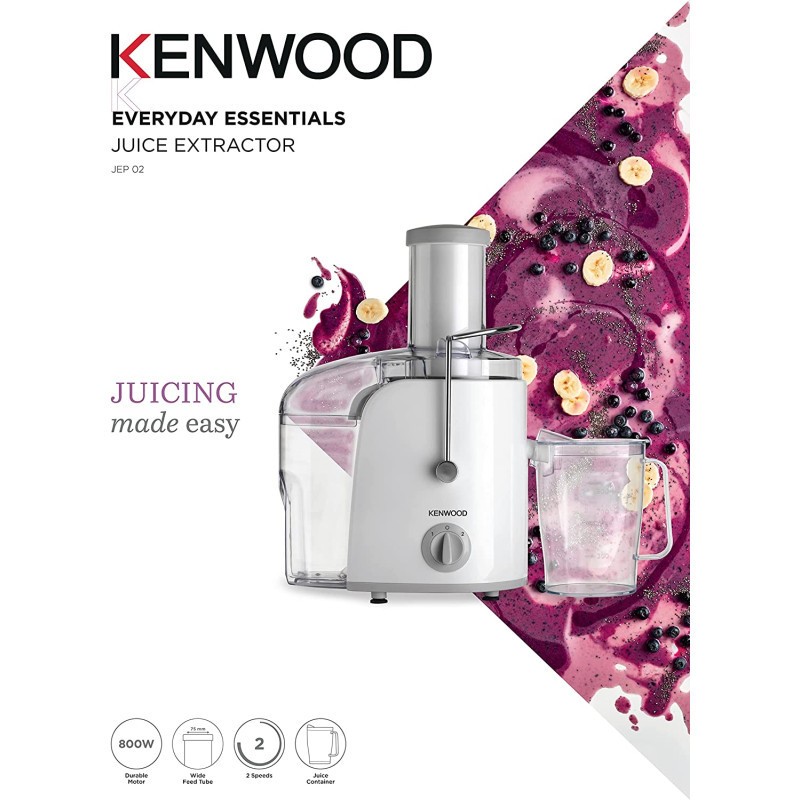 CENTRIFUGEUSE KENWOOD JEP02.AOWH - BLANC