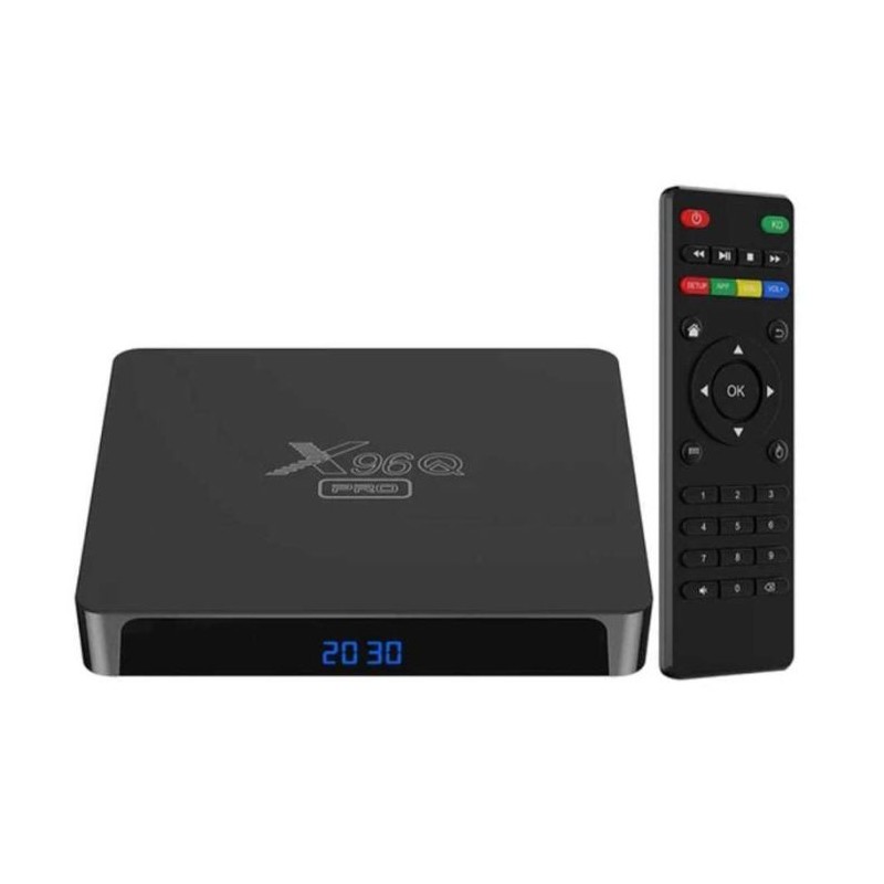 Récepteur X96Q Pro + 4 Abonnements 1 ans Gratuit