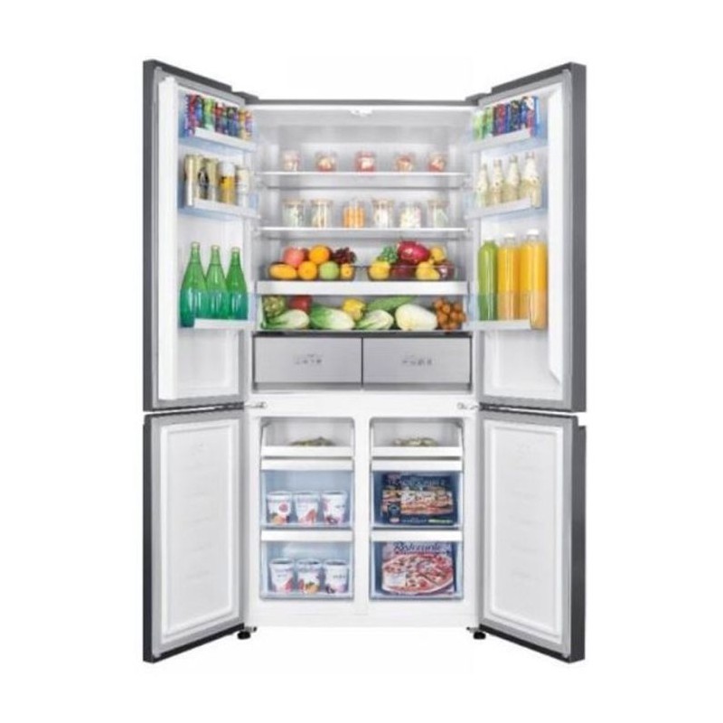 RÉFRIGÉRATEUR SIDE BY SIDE TCL C512CDN 512L NOFROST - INOX