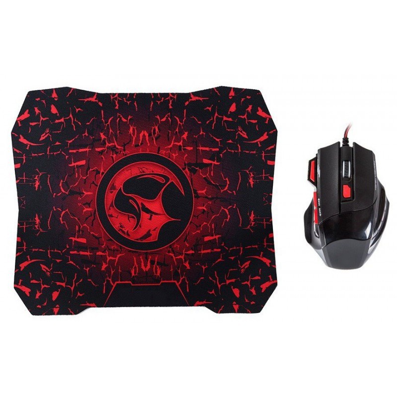 ENSEMBLE SOURIS GAMER ET TAPIS MACRO