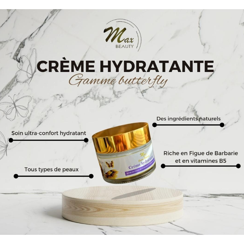 Crème hydratant Butterfly