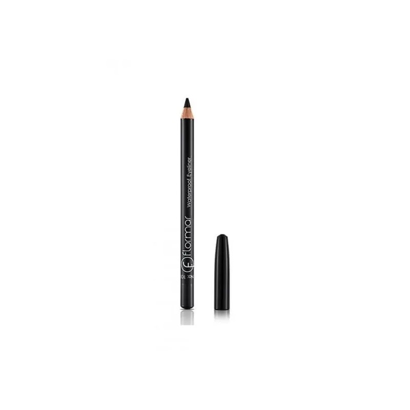 Crayon Noir Flomar Waterproof Eyeliner 101 Black Ice