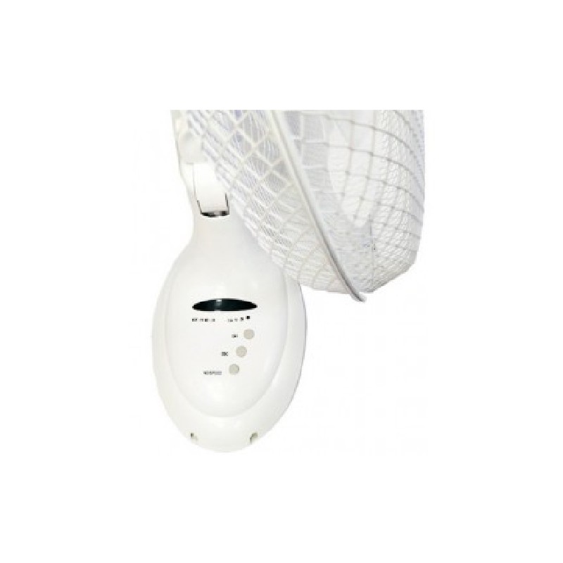 VENTILATEUR MURAL HGE AVEC COMMANDE 42W - BLANC