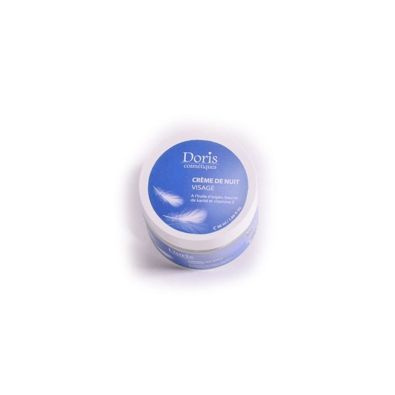 Doris Crème de Nuit pour Visage - Hydratante