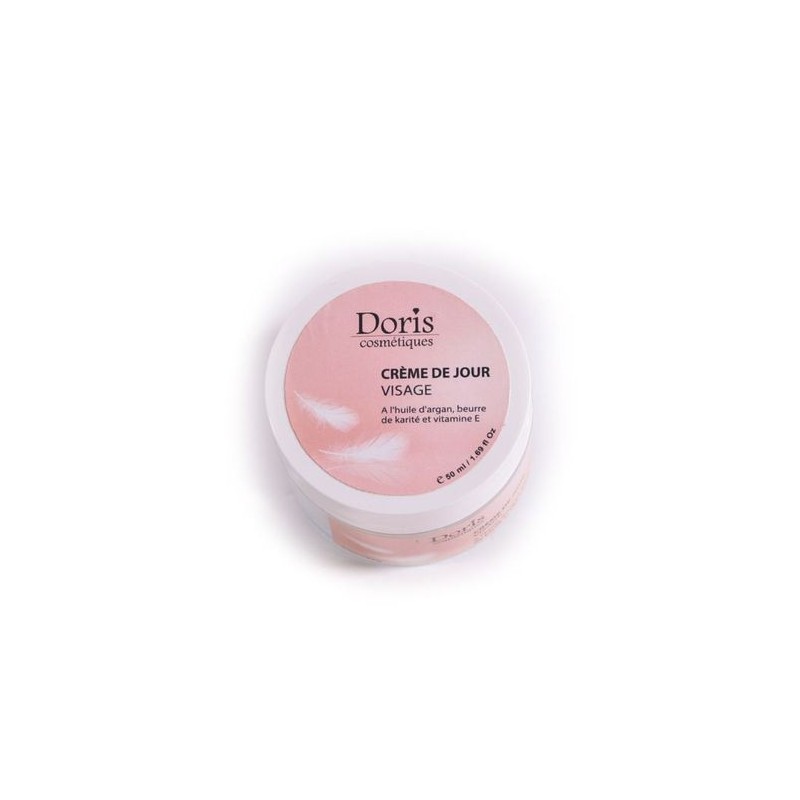 Doris Crème de Jour pour Visage - Hydratante et Protectrice - 50Gr