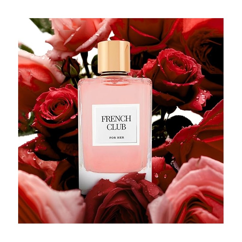 Paris bleu french club for her eau de parfum femme 90ml