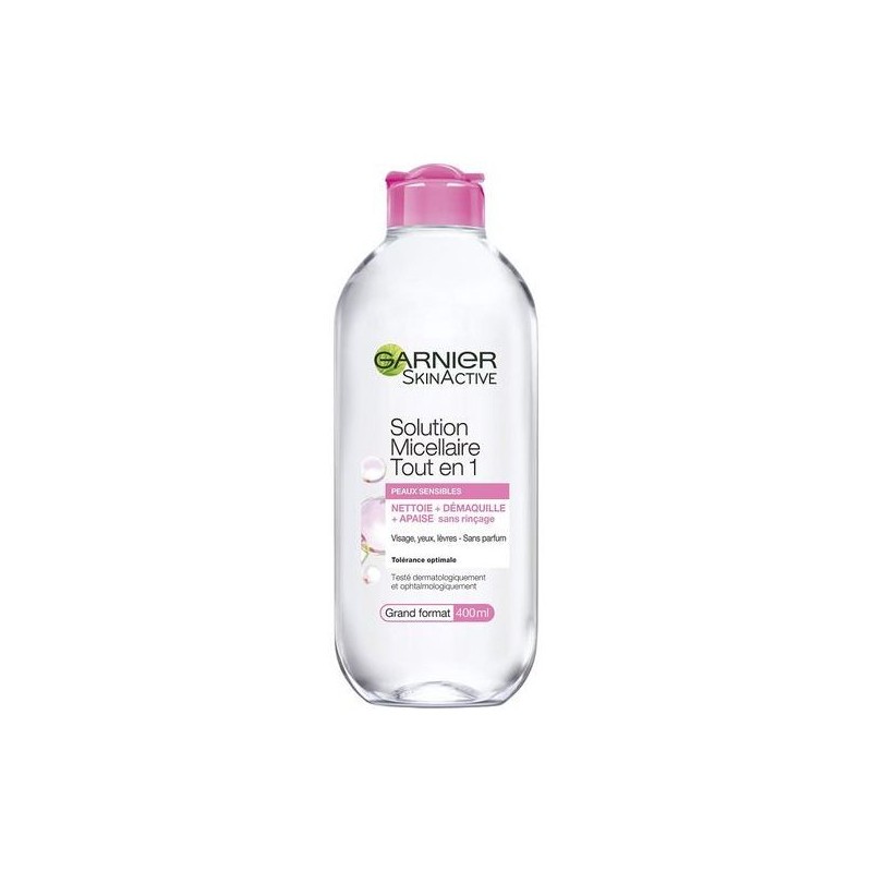 Garnier SkinActive Eau Micellaire - Tout en 1 - Peaux Sensibles - 400ml