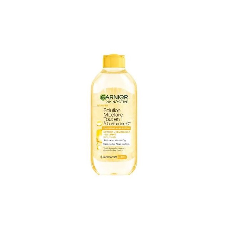 Garnier Skin Active Solution micellaire tout en 1 à la Vitamine C - 400ml