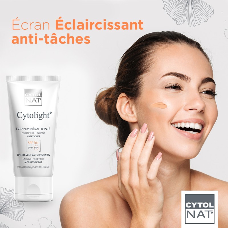 Cytolight ecran minéral Teinté Anti Taches spf 50 50ml