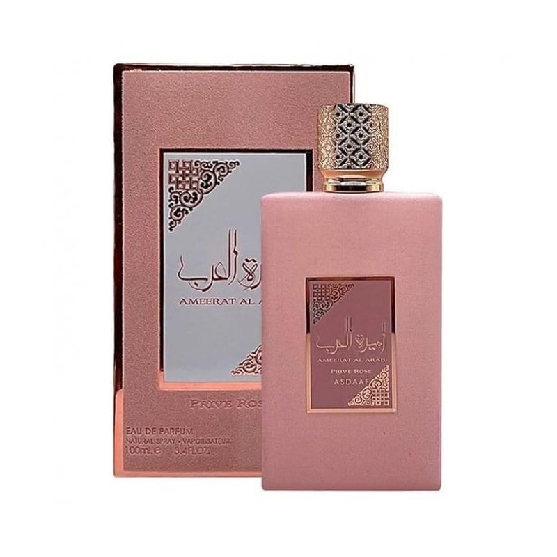 Lattafa Parfum Femmes Ameerat AL Arab Prive Rose -100ml-