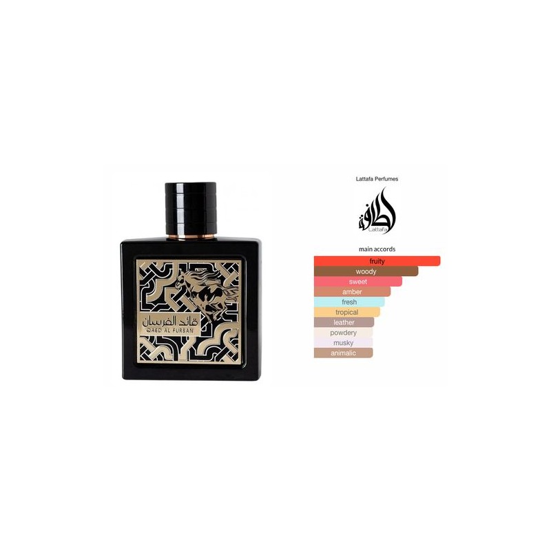 Lattafa Perfumes Qaed Al Fursan for Unisex Eau de Parfum Spray