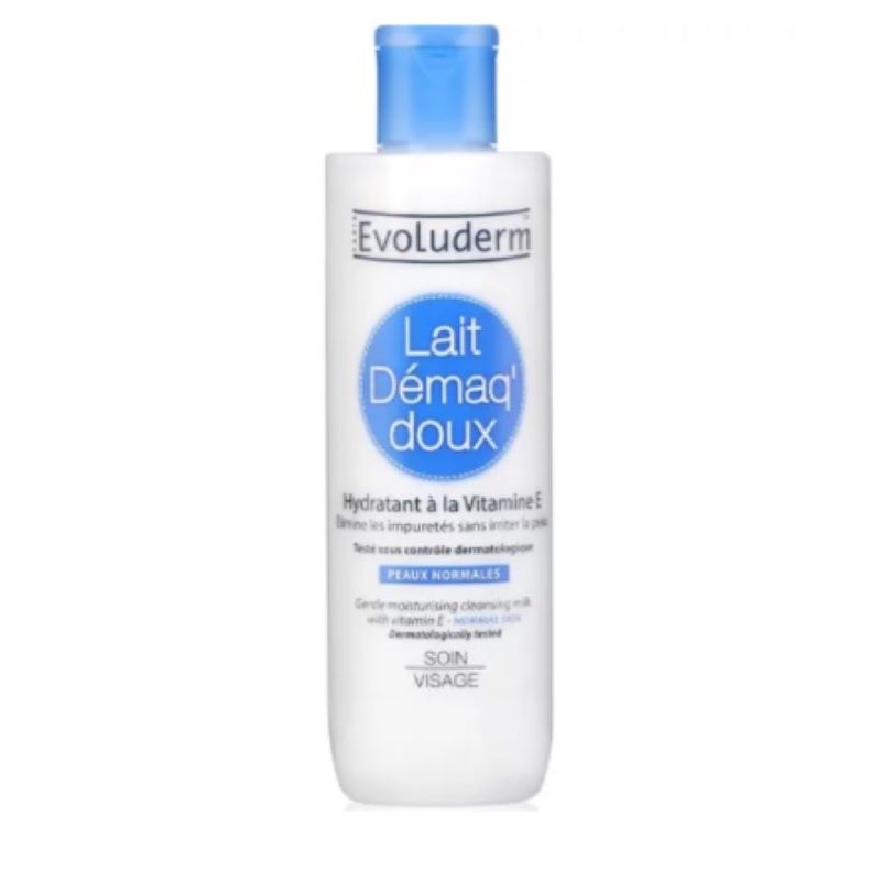 Lait Démaquillant EVOLUDERM  Doux