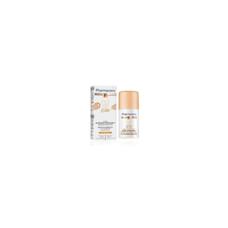 Pharmaceris Ecran teinté fluide - SPF 50 - 02 Sand - 30ml