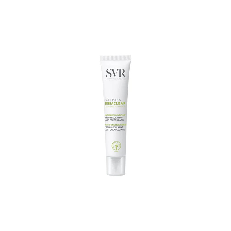 SVR Crème sebiaclear - Mat+pores - Soin matifiant - 40ml