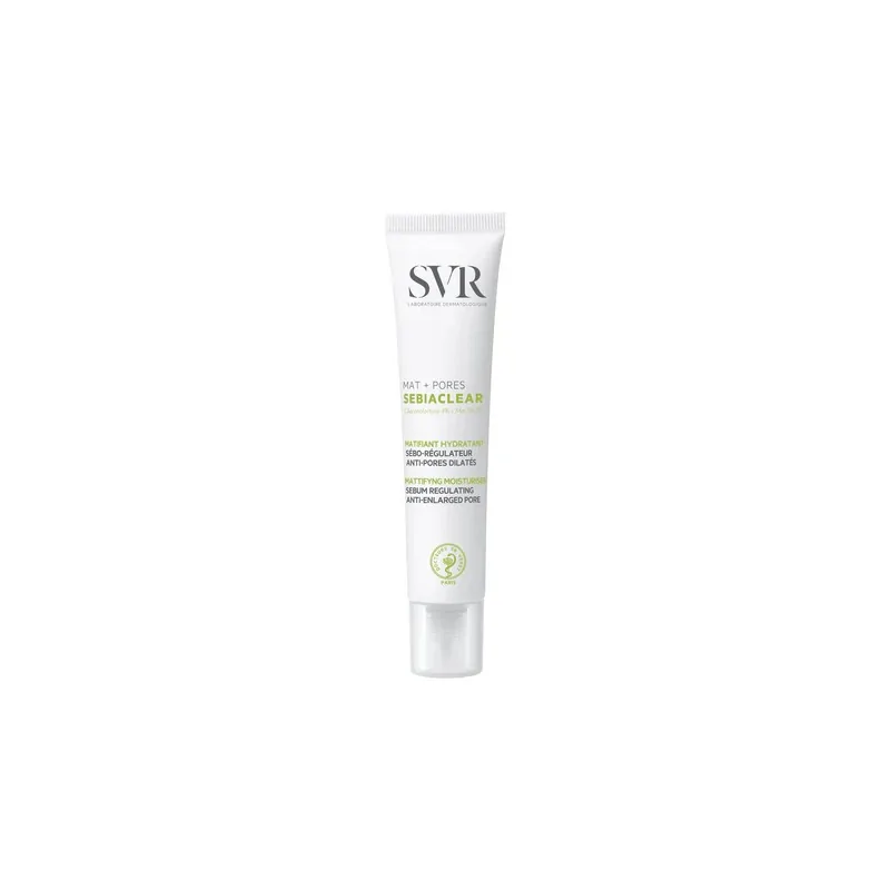 SVR Crème sebiaclear - Mat+pores - Soin matifiant - 40ml
