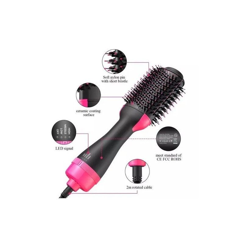 Brosse cheveux soufflante à air chaud – 3en1 – One Step