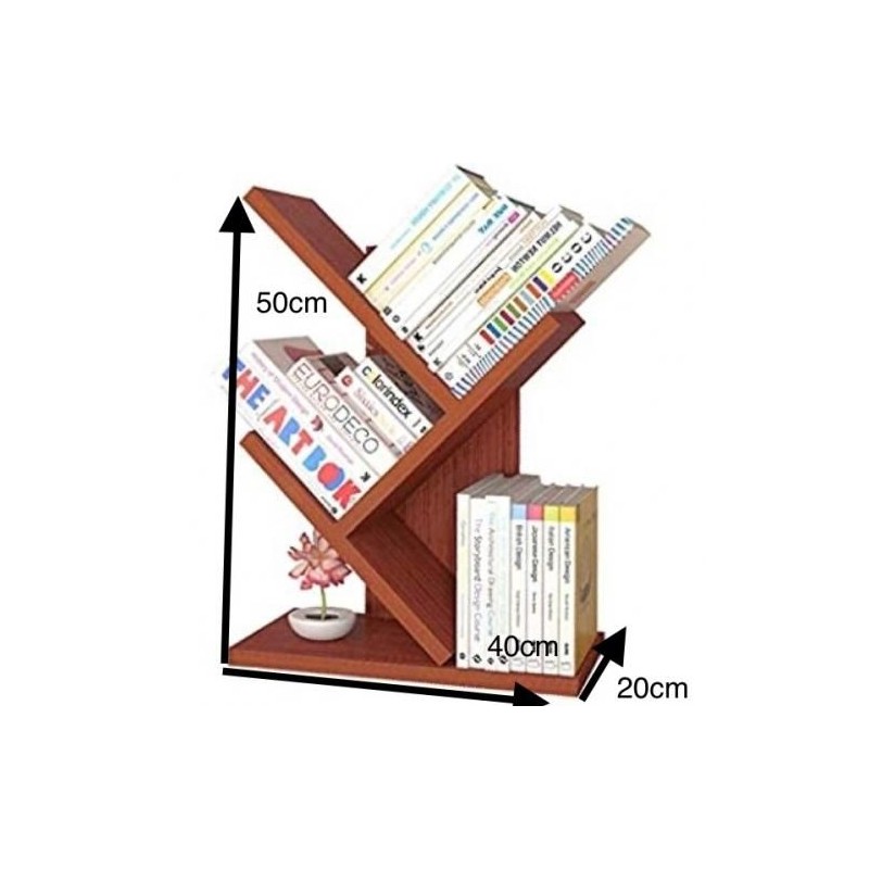 Bibliothèque - Bois mdf Blanc - H x L x P( 50x40x20)cm