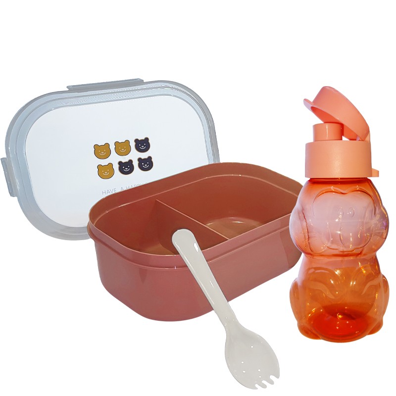 Bouteille d'eau et lunch box pour enfants