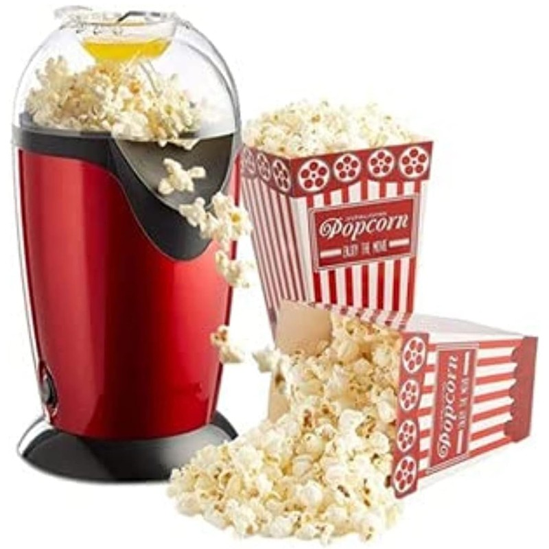 Machine À Pop-Corn - Rouge - 1200 W - Sokany