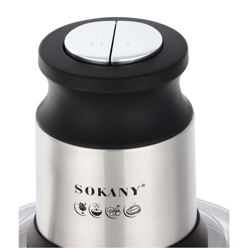 Hachoir Professionnelle Avec Bol En Inox Sokany  800 W - 3Litre