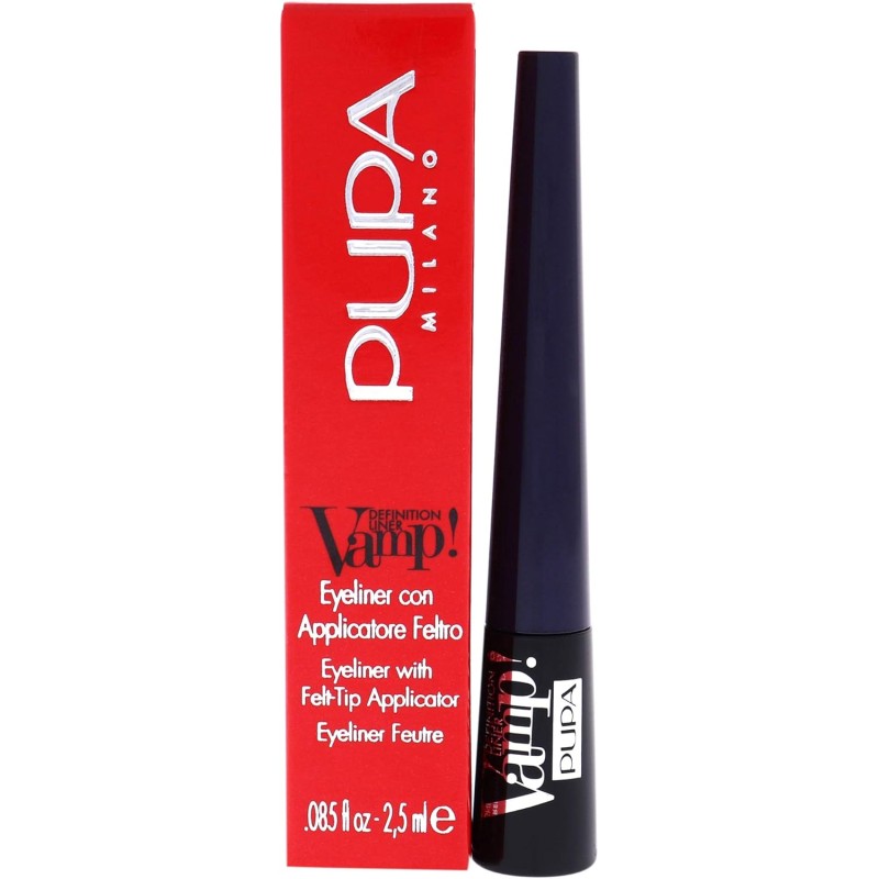 Vamp! Definition Liner - Eyeliner 100 Extrablack Pupa Milano