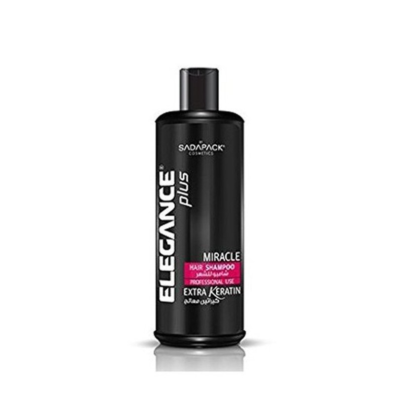 Elegance Beauty Shampoing - Miracle - Extra Keratin - Professionel - 500ml