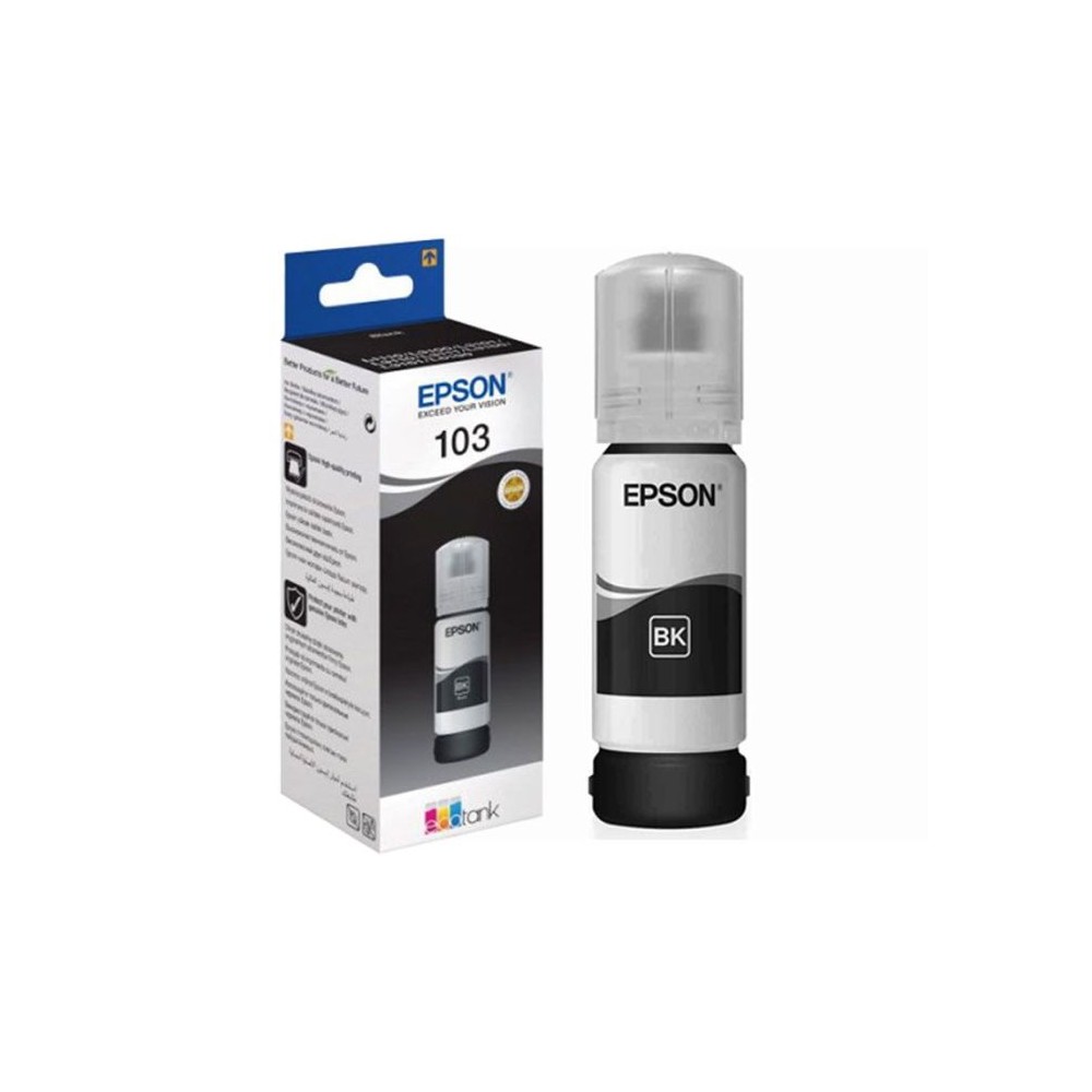 Bouteille D'encre Original EPSON ECOTANK 103 - Noir