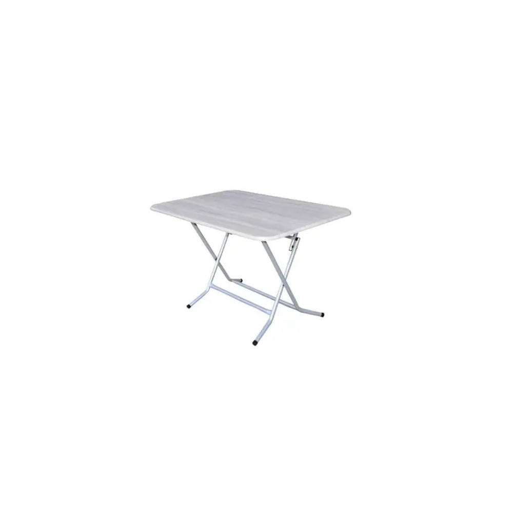 Table SOTUFAB Pliante PVC Rectangulaire 100x80 - Chêne brut