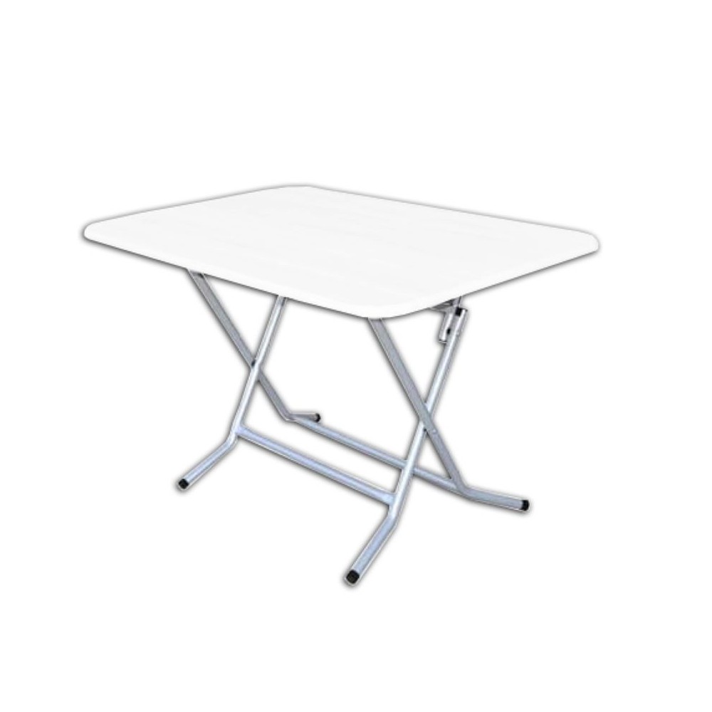 Table SOTUFAB Pliante PVC Rectangulaire 100x80 - Blanc