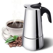 Cafetière Expresso 6 tasses 350ml - Inox