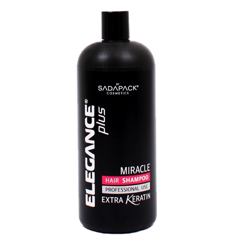 Elegance Beauty Shampoing - Miracle - Extra Keratin - Professionel -1 L