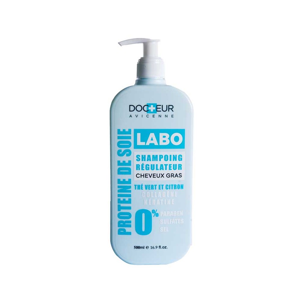 Shampooing Docteur Labo Régulateur 500ml - Cheveux Gras