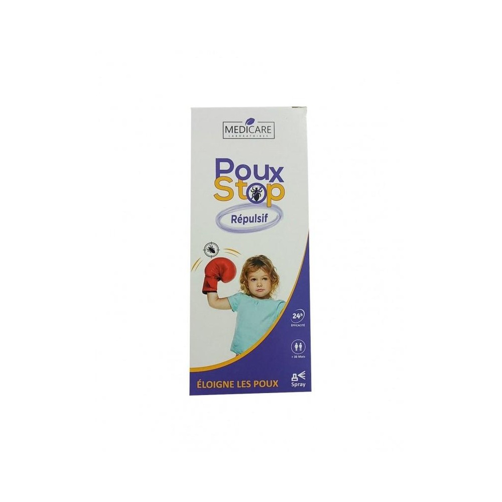 Spray protection anti-poux