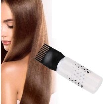 Bouteille Applicatrice avec Peigne en Plastique pour Application Facile de Teinture des Cheveux - Rose -