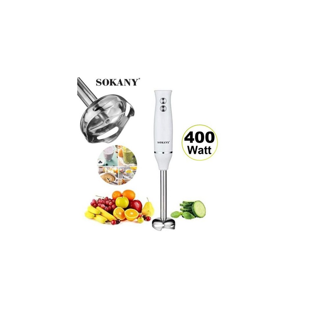 Mixeur Plongeant - 400 W - Blanc - WK-1707